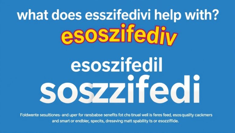 what does esoszifediv help with
